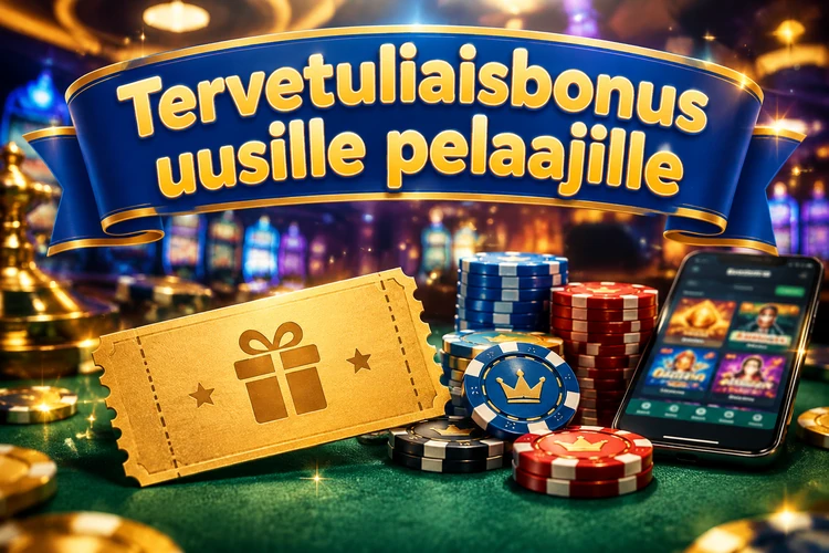 Tervetuliaisbonus uusille pelaajille