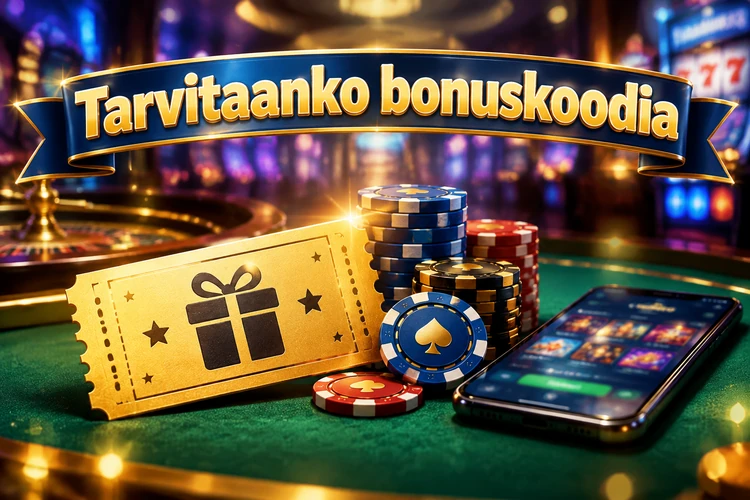 Tarvitaanko bonuskoodia
