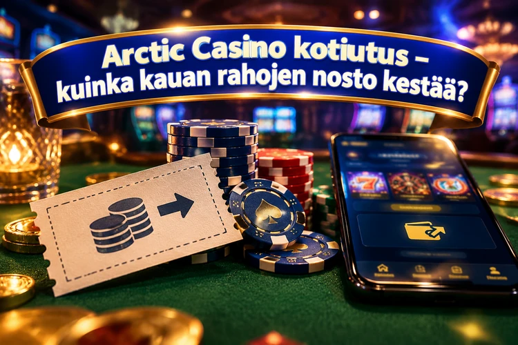 Arctic Casino kotiutus - kuinka kauan rahojen nosto kestää?