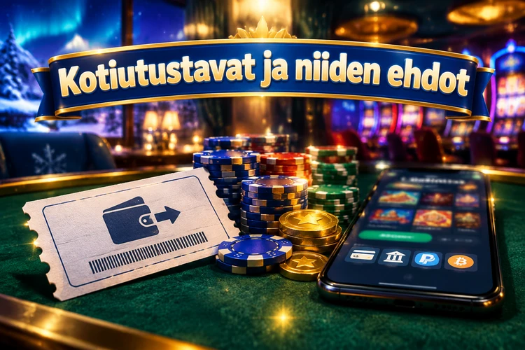 Kotiutustavat ja niiden ehdot