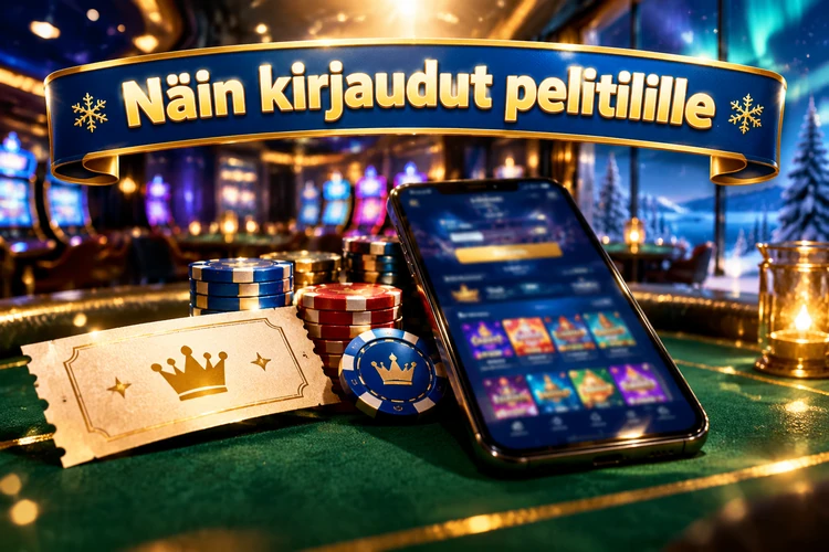 Näin kirjaudut pelitilille